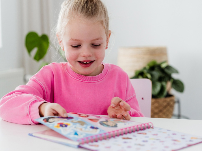 Set creativ cu abtibilduri, lipeste pe numere, Disney Princess [6]