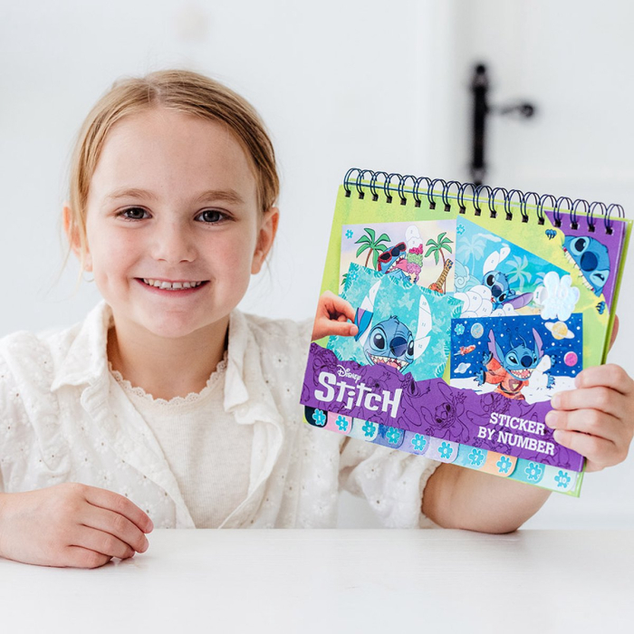 Set creativ cu abtibilduri, lipeste pe numere, Lilo si Stitch [4]