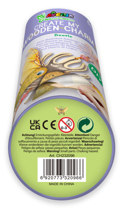 Set creativ din lemn - breloc Carabus, colectia Creatii Naturale [2]