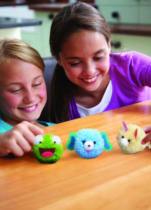 Set creativ DIY - Animalute pom pom [4]