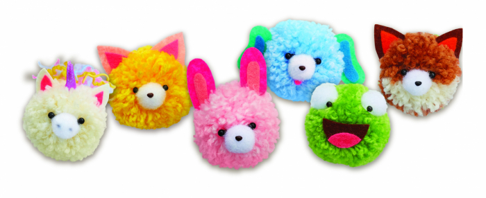 Set creativ DIY - Animalute pom pom [2]