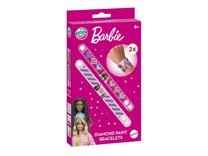 Set creativ DIY, Creeaza bratari cu tehnica diamond painting, Barbie [1]
