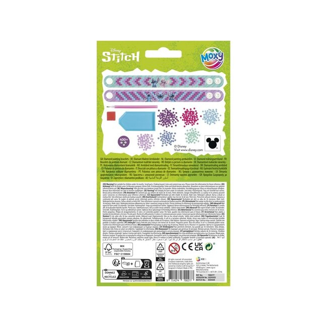 Set creativ DIY, Creeaza bratari cu tehnica diamond painting, Disney Lilo si Stitch [2]