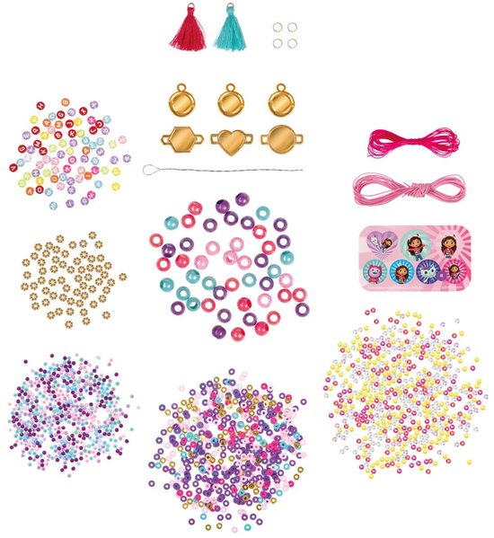 Set creativ DIY cu margele cu tematica Gabby Dollhouse [2]