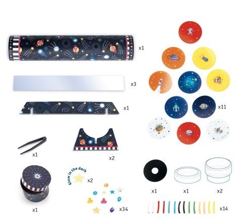 Set creativ DIY Djeco, Cum sa creezi un caleidoscop [2]