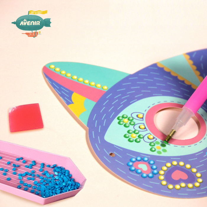 Set creativ DIY - Măști cu diamante - Pisica [5]