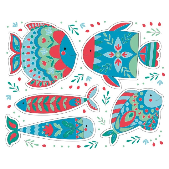 Set creativ DIY, Pesti colorati [2]