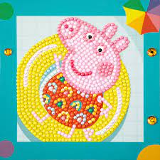 Set creativ pictura cu diamante - Peppa Pig [2]