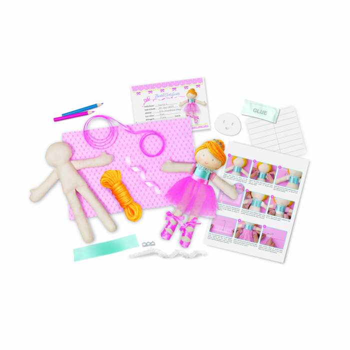 Set creativ Realizeaza propria papusa - Balerina [2]