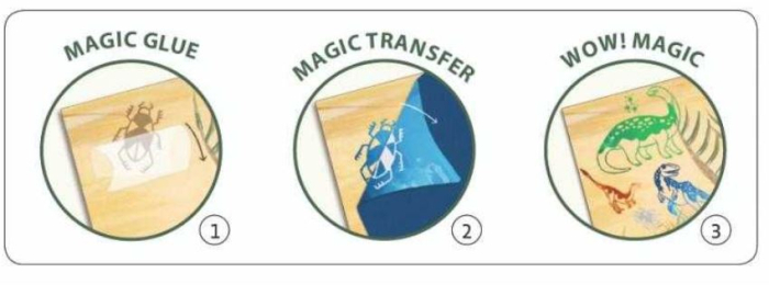 Set creativ transfer Djeco, Cosmos [2]