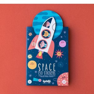 Set cu abțibilduri repoziționabile Londji, Cosmos [5]