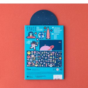 Set cu abțibilduri repoziționabile Londji, Cosmos [6]