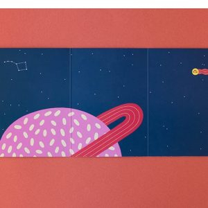 Set cu abțibilduri repoziționabile Londji, Cosmos [7]