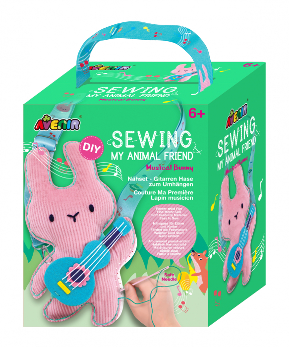 Set de cusut Prietenul Meu Animal - Iepuras Muzical [1]