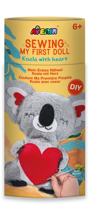 Set de cusut Prima Mea Papusa, Koala cu inima [1]