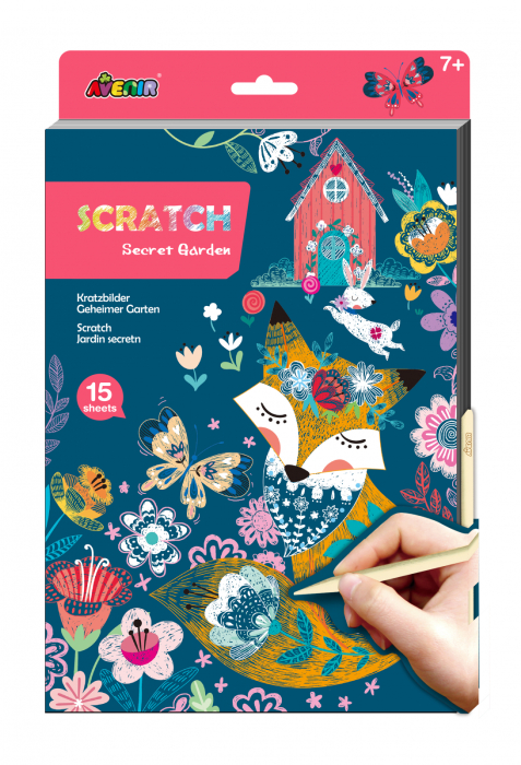 Set de razuit A4 - Gradina secreta [1]