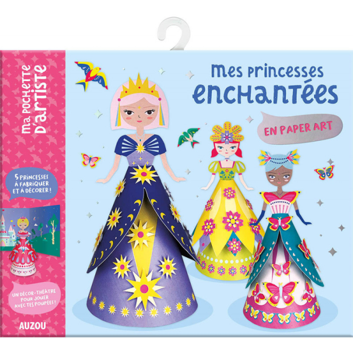 Set DIY Crafturi din hârtie, Printese fermecate [1]