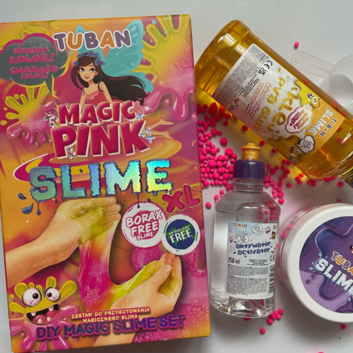 Set DIY experimente SLIME – MAGIC PINK XL [6]