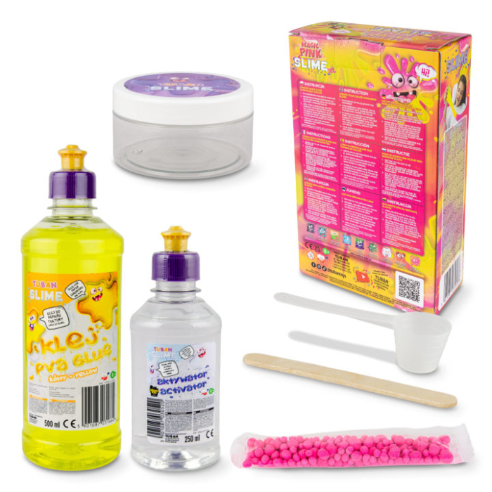 Set DIY experimente SLIME – MAGIC PINK XL [3]