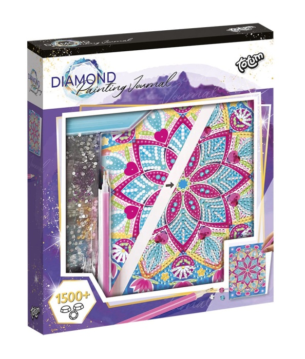 Set DIY Jurnalul meu cu lotus mandala si diamante, Totum [2]