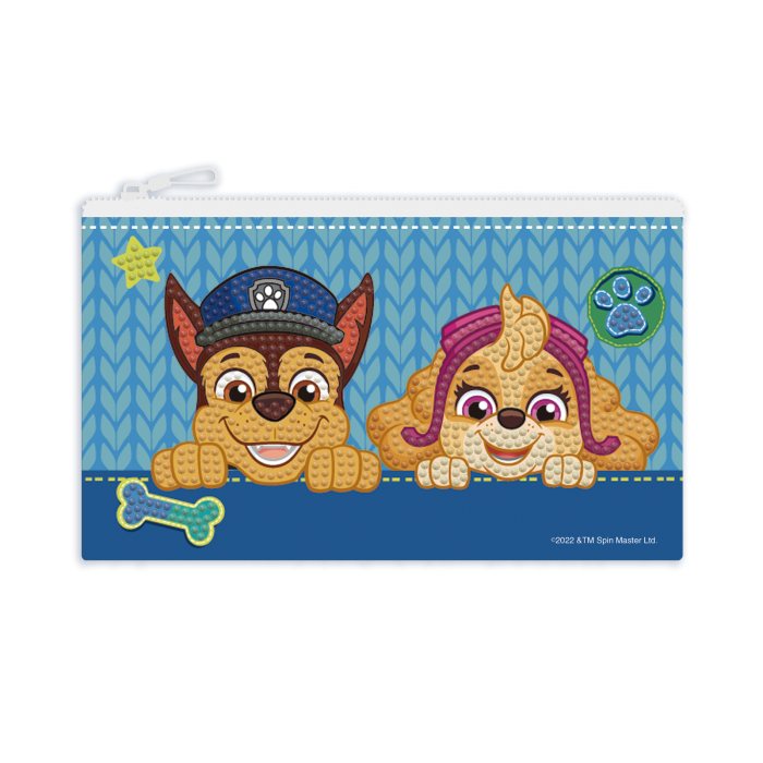 Set DYI creativ - portofel Patrula Catelusilor, pictura cu diamante [1]