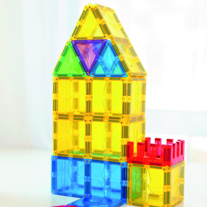 Set magnetic de construit Inventiv 60 piese, Cleverclixx [5]