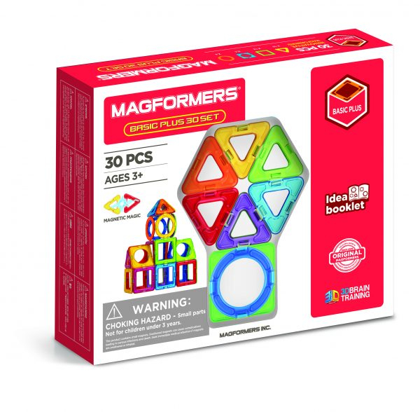 Set magnetic de construit- Magformers Basic Plus 30 set [1]