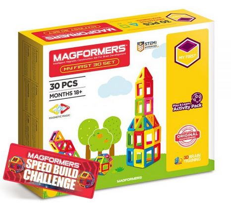 Set magnetic de construit- Set de bază Magformers, 30 piese [1]