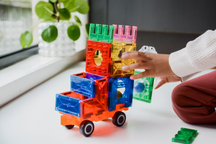 Set magnetic Magblox - 36 piese magnetice accesorii pentru constructie [7]