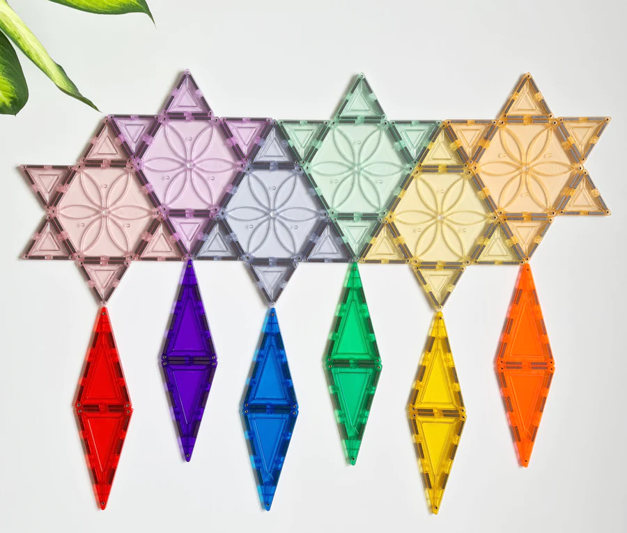 Set magnetic Magblox - 6 piese magnetice hexagon pentru constructie [4]