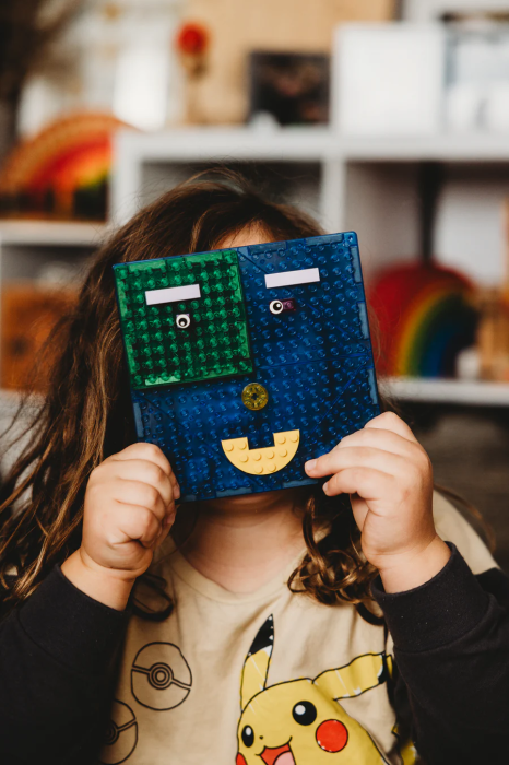 Set magnetic Magbrix 66 piese translucide [9]