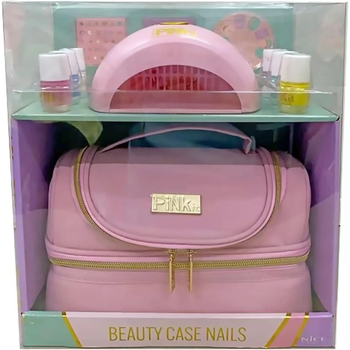 Set manichiura copii - cu geantă și accesorii pentru unghii - Pink It [1]