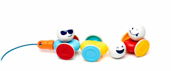 Set piese magnetice Smartmax, My First wobbly cars, +12 luni [5]