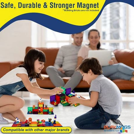 Set Playmags 18 piese magnetice de constructie [3]