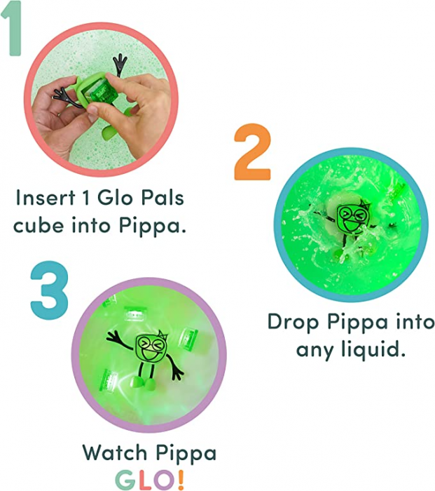 Set senzorial luminos Pippa Glo Pal, verde [2]