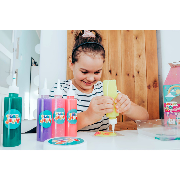 SET TUBI JELLY (gel modelator) cu 6 culori – MONSTRI [2]