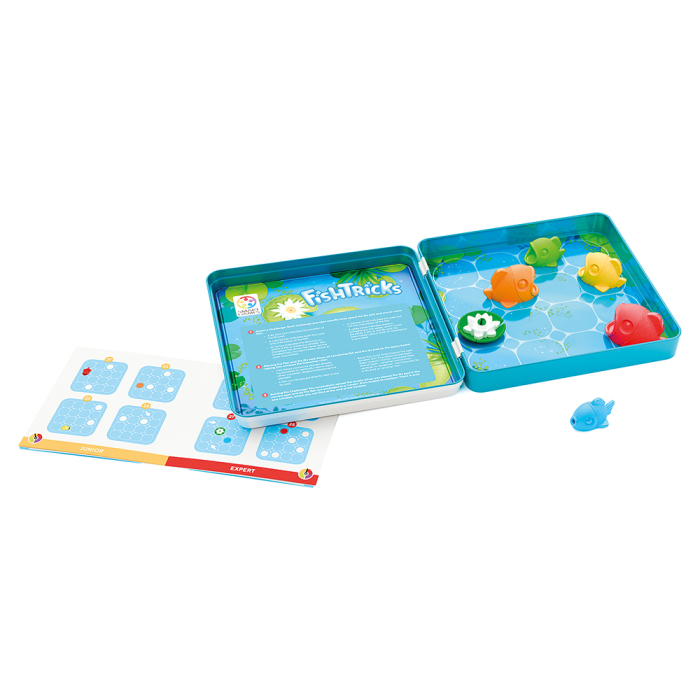 Smart Games - FishTricks, joc de logica cu 48 de provocari, 5+ ani, editie romana [2]