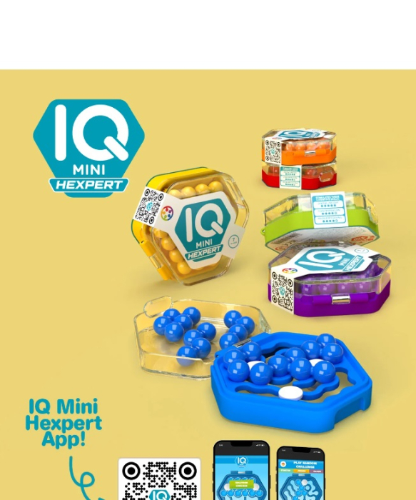 Smart Games - IQ Mini Hexpert, joc de logica, 7+ ani, lb romaana [2]