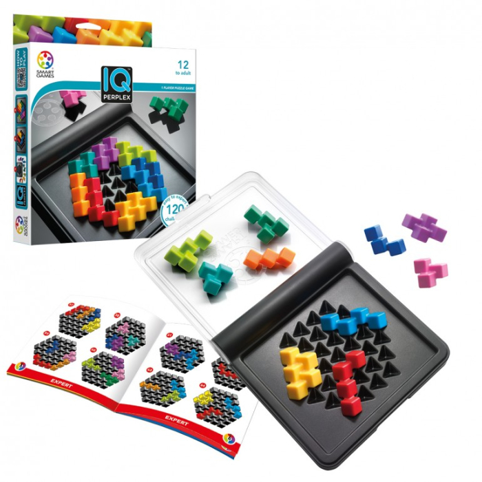 Smart Games - IQ Perplex, joc de logica cu 120 de provocari, 12+ ani [3]