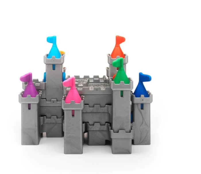 Smart Games - Tower Stacks, joc de logica cu 80 de provocari, 8+ ani, lb romana [2]