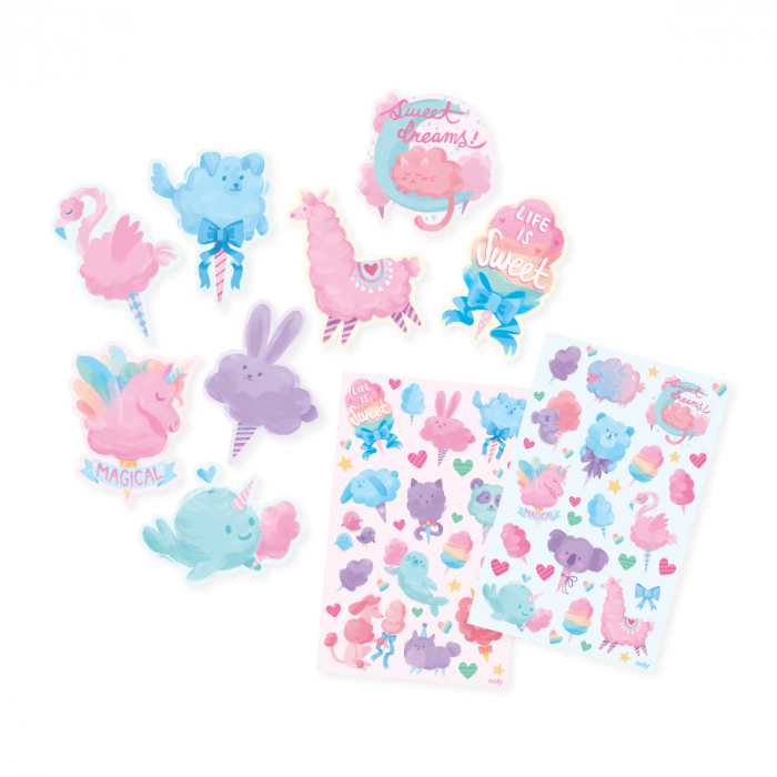 Stickere parfumate -  Fluffy Cotton Candy [2]