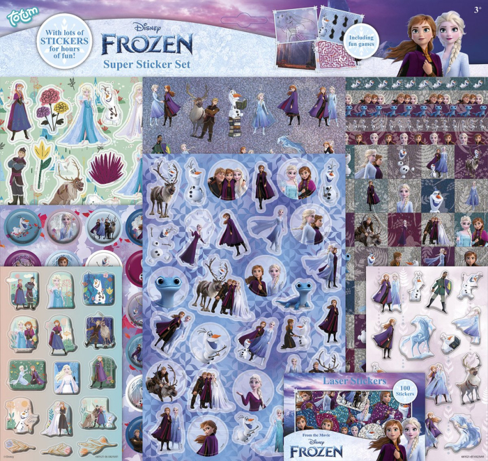 Super set abtibilduri Disney Frozen [1]