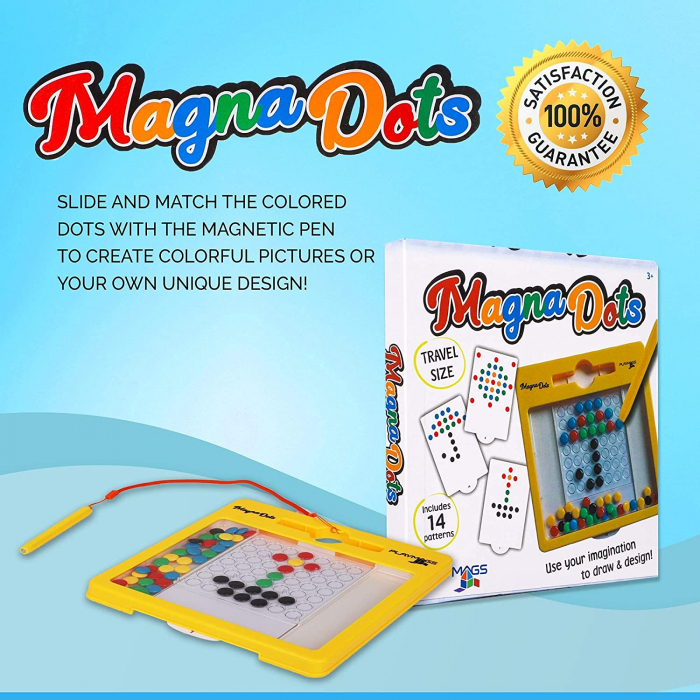 Tablă Magnetică De Desenat Playmags Magna Dots Small (Travel Size) [2]