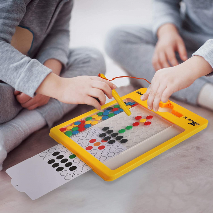 Tablă Magnetică De Desenat Playmags Magna Dots Small (Travel Size) [5]