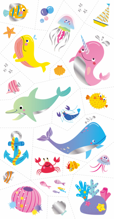 Tatuaje Animale Marine [3]
