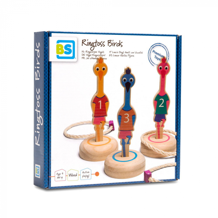 Tinteste pasarile, joc cu inele, BS Toys [4]