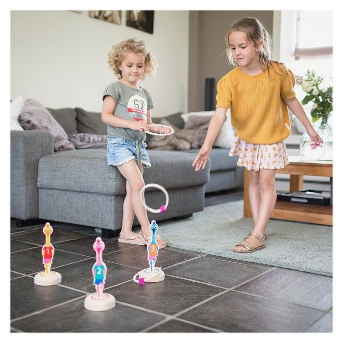 Tinteste pasarile, joc cu inele, BS Toys [2]