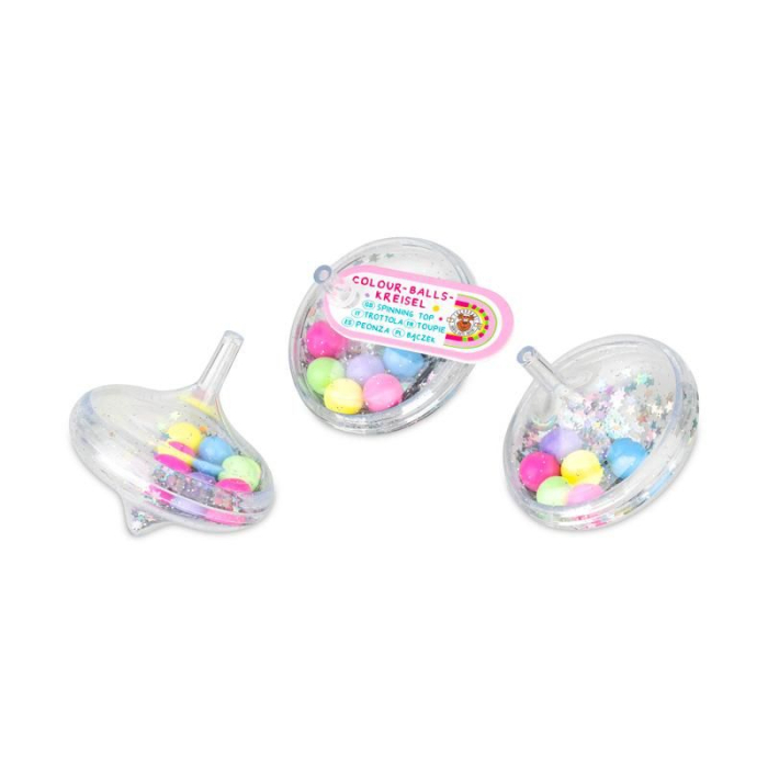 Titirez transparent cu bile colorate [1]