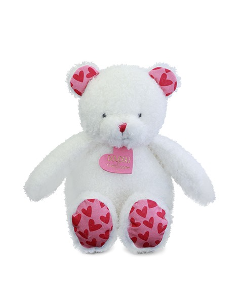 Ursulet din plus moale "Te Iubesc" in punga cadou – 25 cm [2]