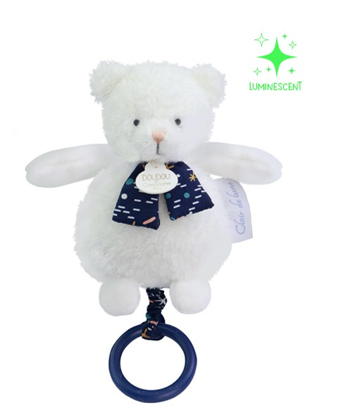 Ursulet muzical Doudou® CLAIR DE LUNE, 17 cm [3]